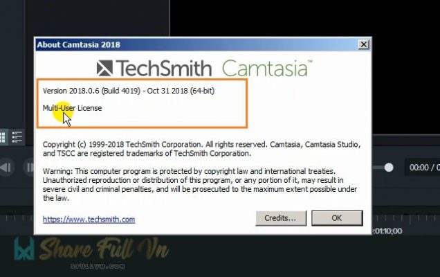 2018 camtasia software key