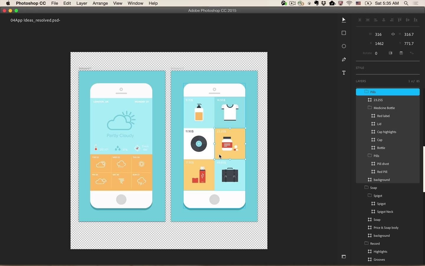 Design Space là một preview mới của phần mềm Photoshop CC phiên bản 2015