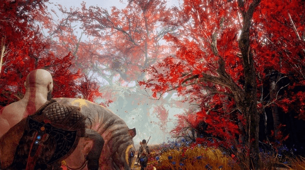 Đồ họa trong game God of War 2018